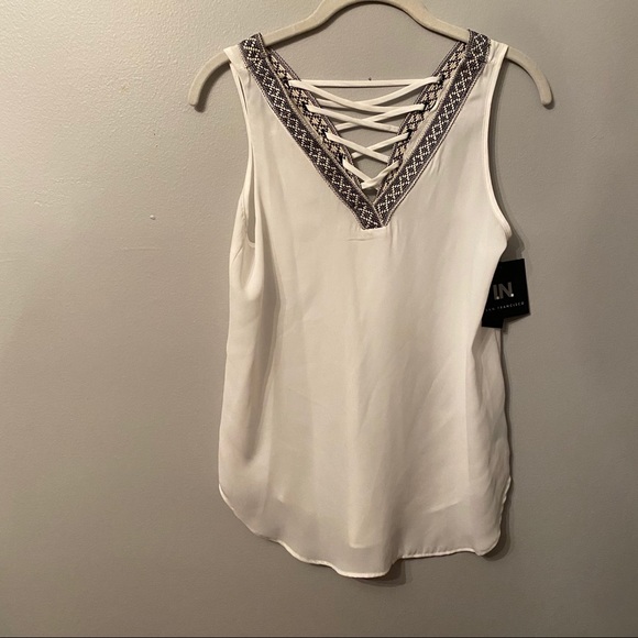 White see through blouse - Picture 4 of 4